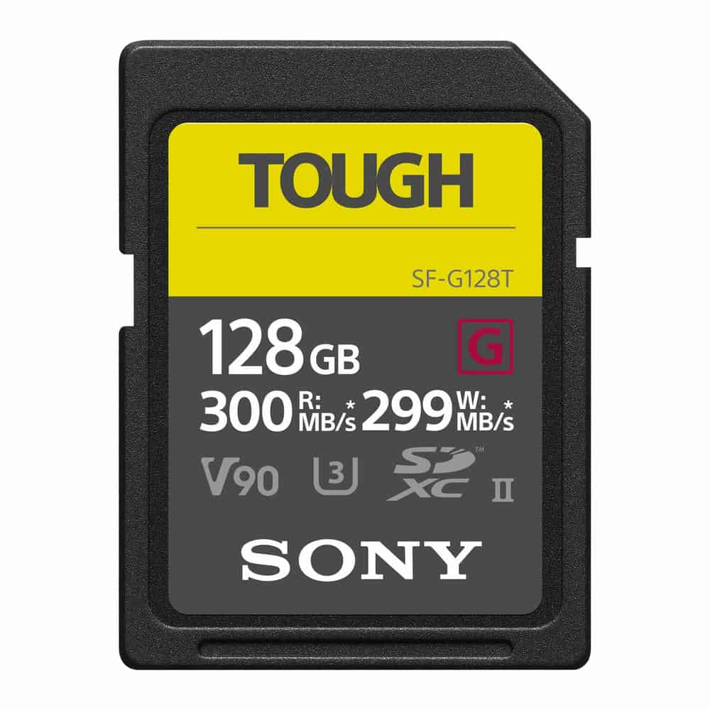 Sony Tough SD Card 128G SDXC UHS-II Card v90